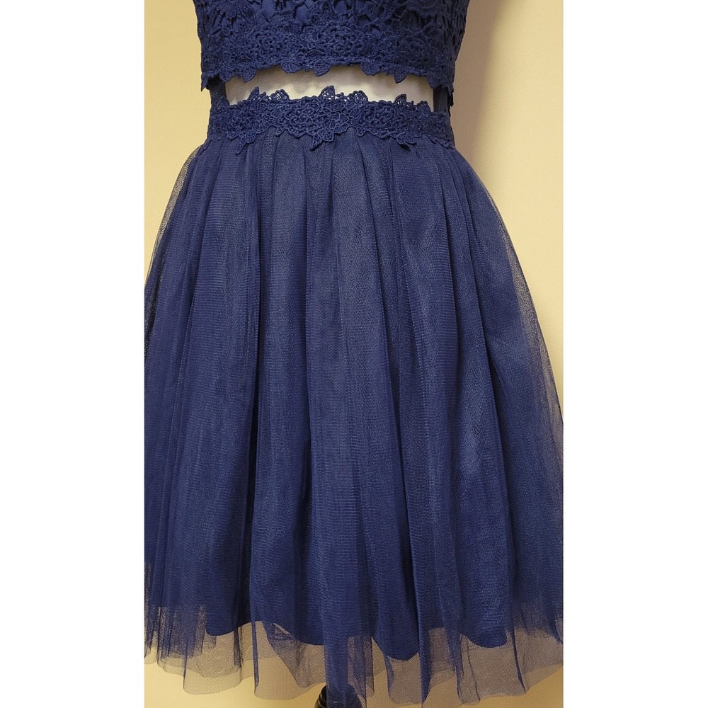NWT Maniju Tulle Lace Dress - Picture 8 of 9